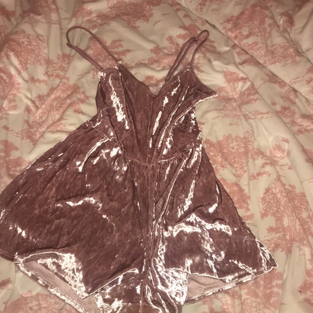 Velvet romper